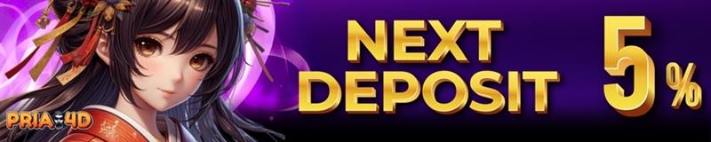 NEXT DEPO 5%